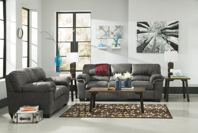 WEEKLY or MONTHLY. Blazing Bladen Slate Couch and Loveseat