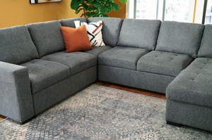 WEEKLY or MONTHLY. Malcolm Pull-Out Sleeper Sectional