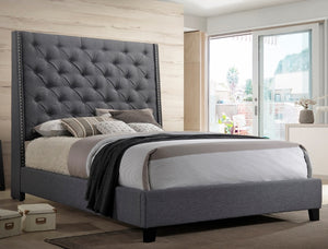 Candace QUEEN Gray Bed