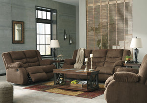 WEEKLY or MONTHLY. Toolin Choco Reclining Couch and Loveseat