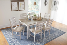 WEEKLY or MONTHLY. Skippy Dining Table and 6 Side Chairs