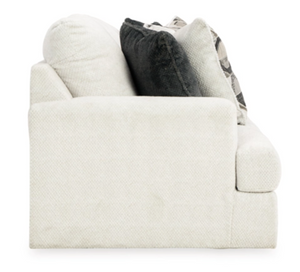 WEEKLY or MONTHLY. Meet Karinna Linen Couch and Loveseat