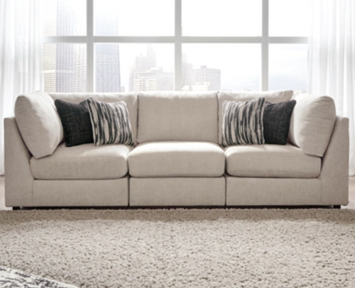 WEEKLY or MONTHLY. Kelly Bisque Couch Sectional