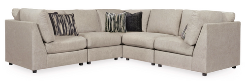WEEKLY or MONTHLY. Kelly Bisque Standard Sectional
