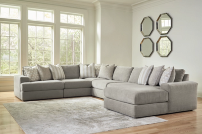 WEEKLY or MONTHLY. Ava and Leah Extended Chaise Sectional
