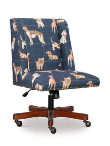 WEEKLY or MONTHLY.  Navy Dog Daze Office Chair