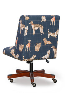 WEEKLY or MONTHLY.  Navy Dog Daze Office Chair