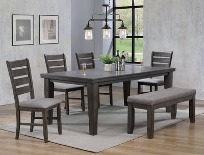 WEEKLY or MONTHLY. Bardstown Grey Dining Table &