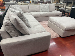 WEEKLY or MONTHLY. Slouchy Couchy Sectional