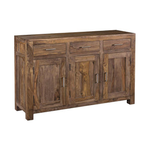 WEEKLY or MONTHLY. Nutty Brown Media Console