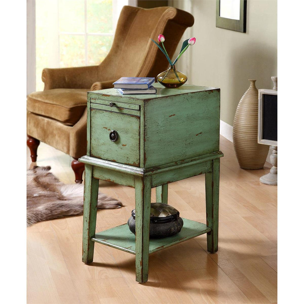 Bayford Green Chairside Table