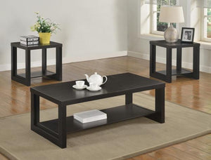 Audrey Brown Coffee & 2 End Tables
