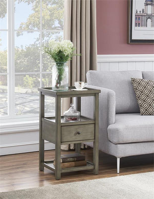 Cape Cod Grey Chairside Table