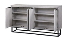 WEEKLY or MONTHLY. Aspen White Rub 4-Door Media Console