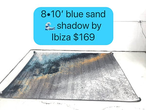 Blue Sand Wave Shadow by Ibiza