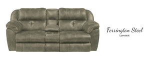 WEEKLY or MONTHLY. Ferrington Dusk Power Couch Set