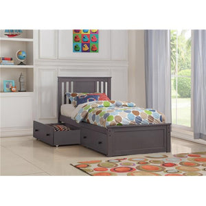 WEEKLY or MONTHLY. Twin Princeton Bed with Underbed Drawers