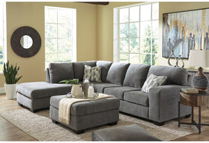 WEEKLY or MONTHLY. Doll Heart Charcoal Sectional