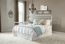 Horse Power White Metal Bed