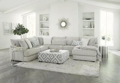 WEEKLY or MONTHLY. Chunky Cloud Wrap the Room Sectional