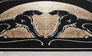 Double Panther Rug