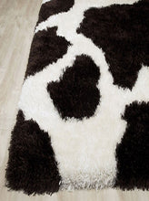 Afro Brown Cow Skin Rug
