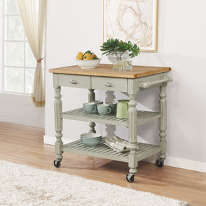 WEEKLY or MONTHLY. Barnaby Gray Kitchen Cart