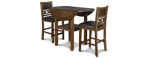 WEEKLY or MONTHLY. Gia Brown Dining Table & 4 Chairs