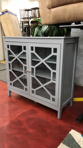 Gray Fetti Large Cabinet