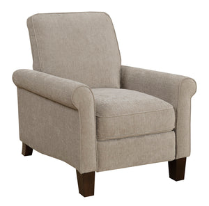 WEEKLY or MONTHLY. Harper in Light Denim Press Back Recliner Sounds Awesome