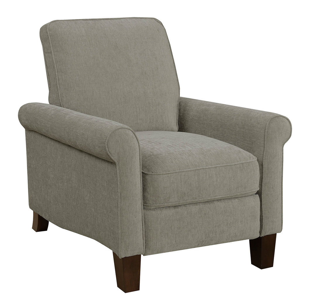 WEEKLY or MONTHLY. Harper in Pewter Press Back Recliner Sounds Awesome