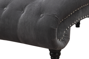 WEEKLY or MONTHLY. When EF Hutton Speaks Charcoal Couch and Loveseat