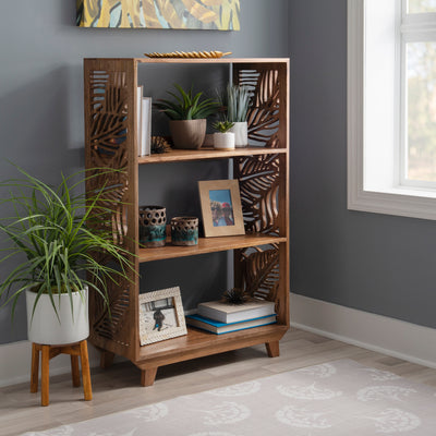 WEEKLY or MONTHLY. Luke Palm Bookcase