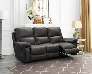 WEEKLY or MONTHLY. Tom Ryder MANUAL Gliding Reclining Sofa and Loveseat