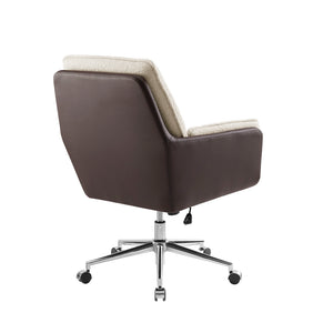 WEEKLY or MONTHLY. Maddie Brown Natural Swivel Home Office Chair
