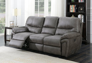 WEEKLY or MONTHLY. Noah's Ark Grey Power Sofa and Power Loveseat