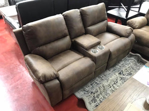 WEEKLY or MONTHLY. Noah's Ark Grey Power Sofa and Power Loveseat