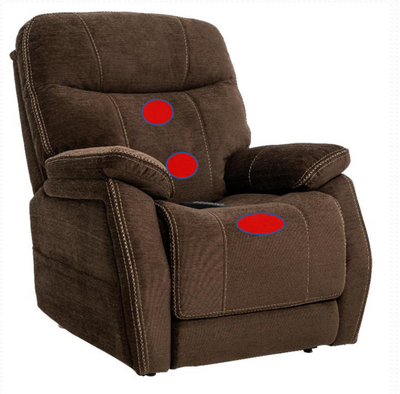 WEEKLY or MONTHLY. Stabler Power Lift Recliner