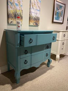 WEEKLy or MONTHLY. Vanilla Ice Cream Vintage Accent Console
