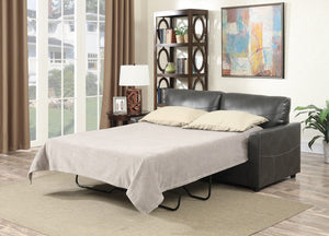 WEEKLY or MONTHLY. Slumber Sofa QUEEN Sleeper with Mattress in Charcoal