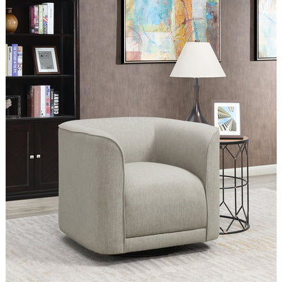 Whirlwind Swivel Chair in Grey