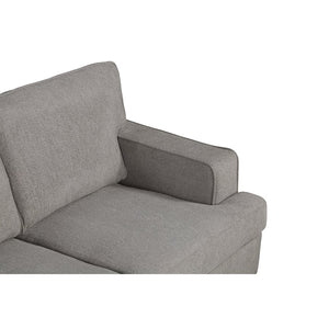 WEEKLY or MONTHLY. Carter Light Grey Sofa and Loveseat