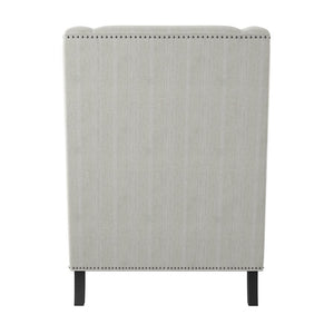 WEEKLY or MONTHLY. Isabella Accent Chair Linen Stripe with Kidney Pillow