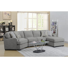 WEEKLY or MONTHLY. Gorgeous Annalise Chaise Cuddler Sectional in Grey