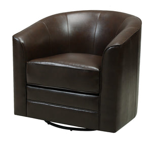 Milo Light Brown Cupback Swivel Chair