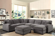 WEEKLY or MONTHLY. Repose Light Grey Chaise Sectional